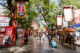Calle en el barrio musulmán de Xi'an