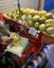 QR de Alipay en un puesto callejero de mangos en Yangshuo