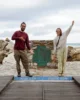 Separación entre el océano Índico y el Atlántico en Cabo de las Agujas