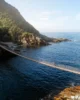 Puente colgante sobre el río Storms en Tsitsikamma