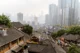 Contrastes locos de la arquitectura de Chongqing