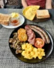 Un buen desayuno en Catle Baron antes de despedirnos de Tsitsikamma