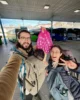 Listos con nuestras mochilas y "la bolsa de la comida" para ir a Sudáfrica