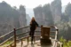 En el mirador de Lovers Peak dentro del P.N. de Zhangjiajie