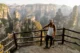 Uno de los miradores de la zona alta del P.N. de Zhangjiajie