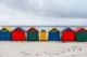 Casetas de colores en la playa de Muizenberg