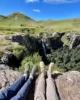 Playeros de trekking barefoot en Drakensberg