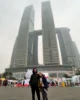 Parte trasera del edificio Raffles City