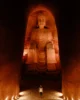 Buda sentado en la cueva