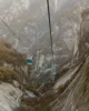 Teleférico Norte en Huashan