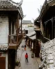 Callejuelas del casco antiguo de Fenghuang super tranquilas en invierno