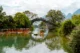 Puente Fuli, uno de los más pintorescos de la ruta en moto por Yangshuo