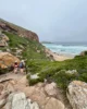 Sendero por la costa en la reserva natural de Robberg